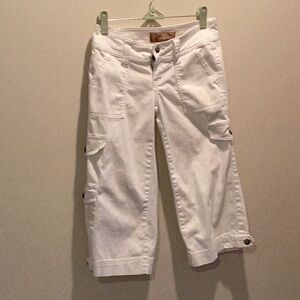Candies white Women's Cargo Long shorts size 1